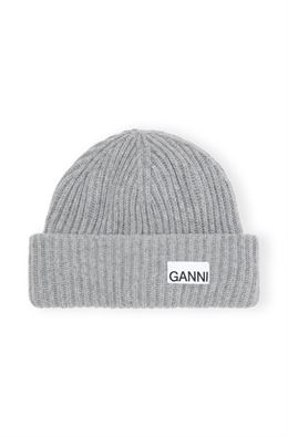 GANNI BEANIE PALOMA MELANGE